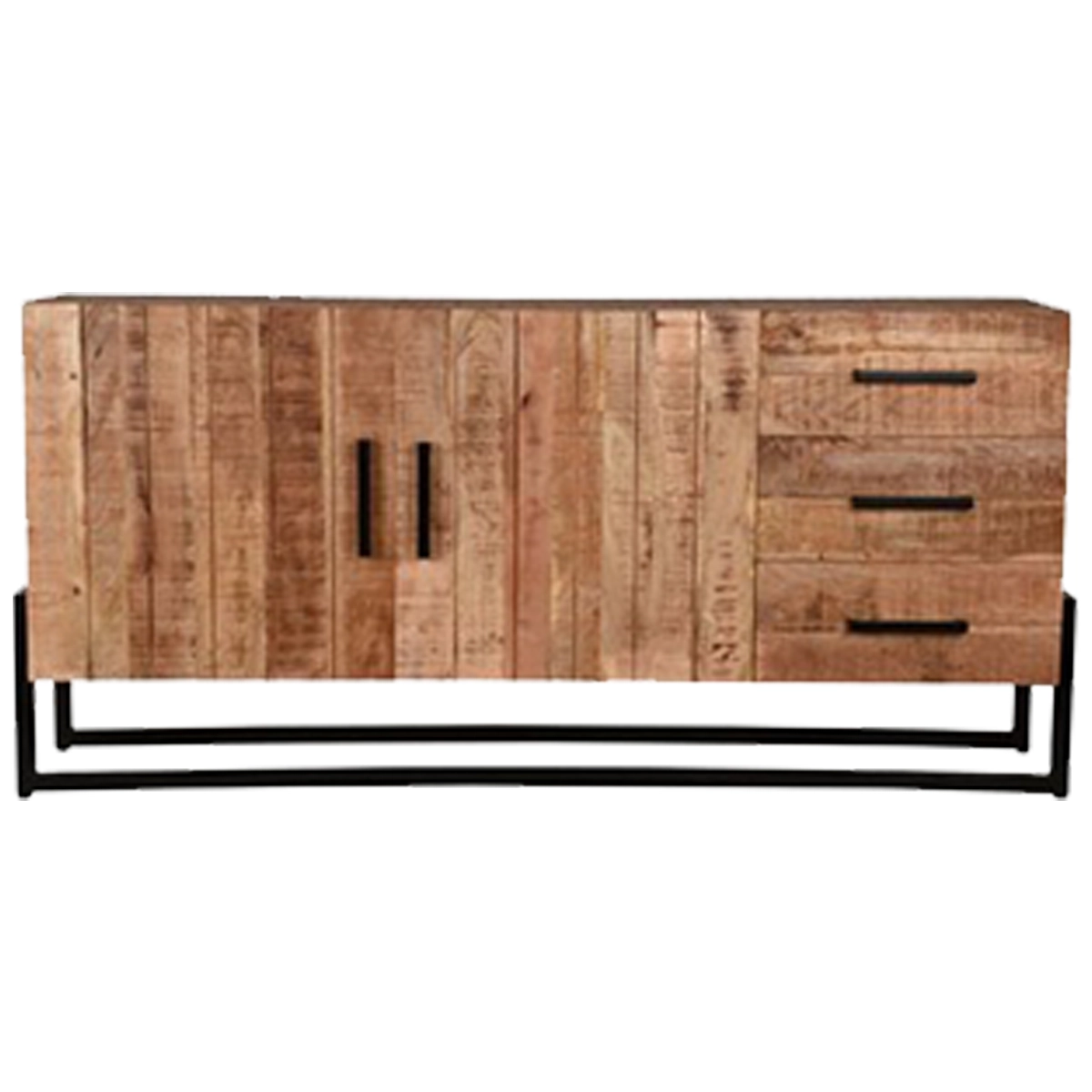 Antique-Style Soldi Wood Sideboard