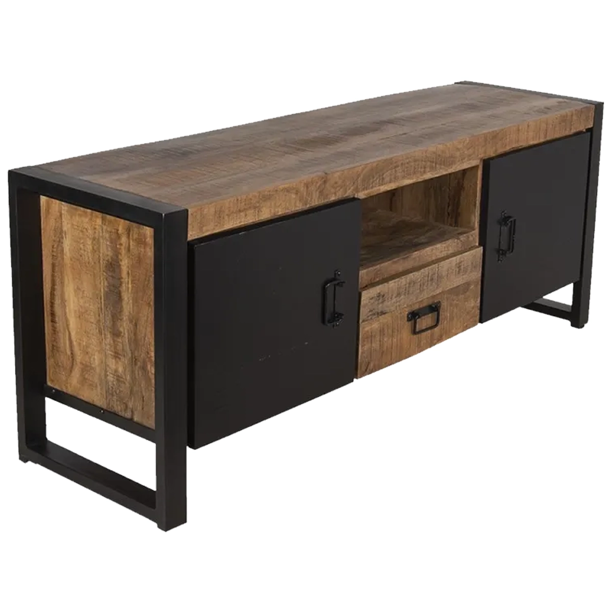 Antique-Style Soldi Wood Sideboard