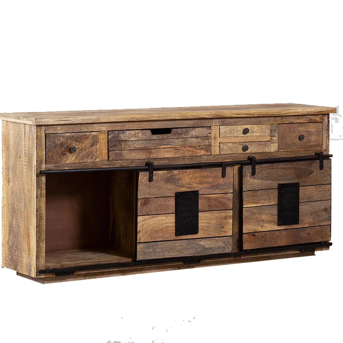Wooden Antique Reclaimed Sideboard