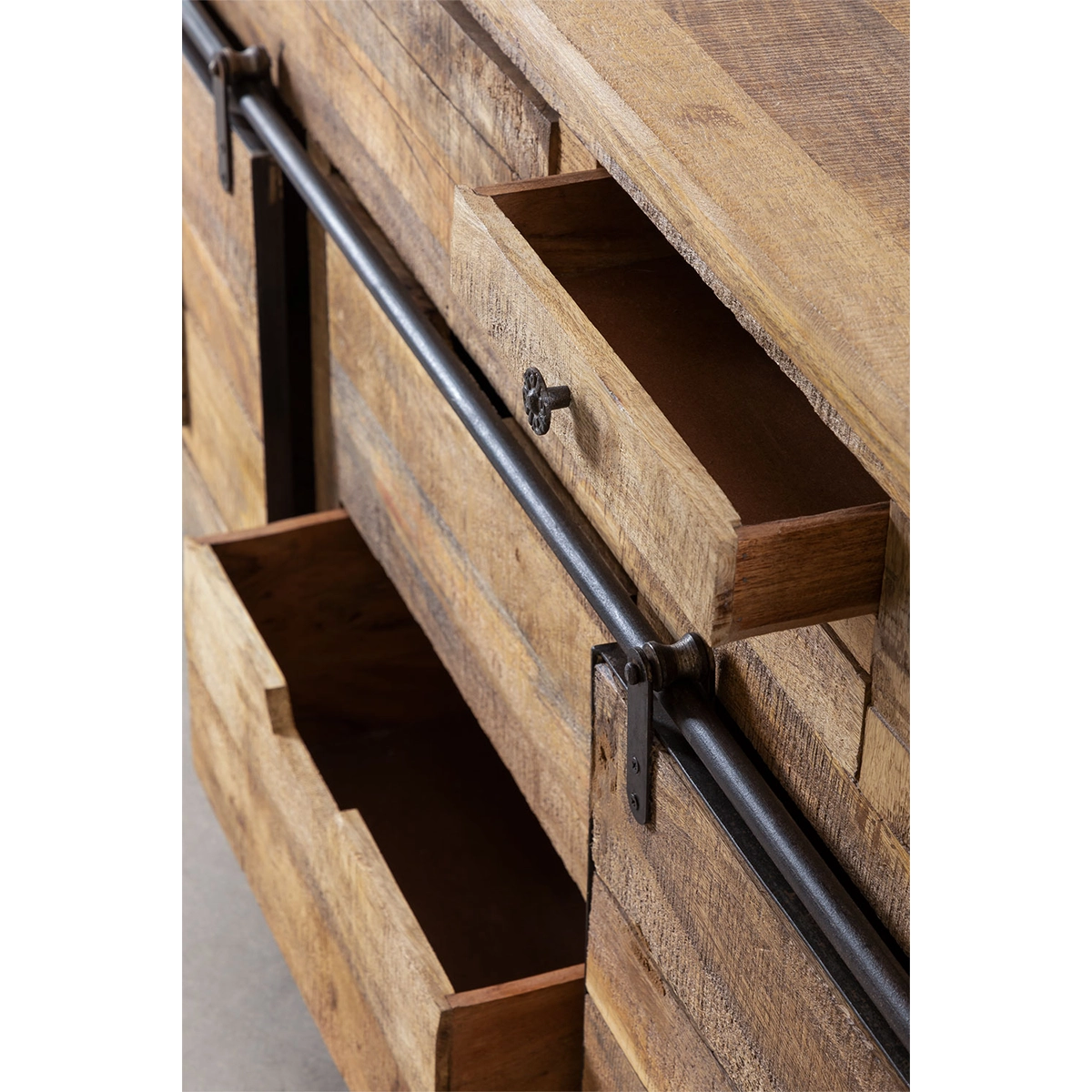 Wooden Antique Reclaimed Sideboard