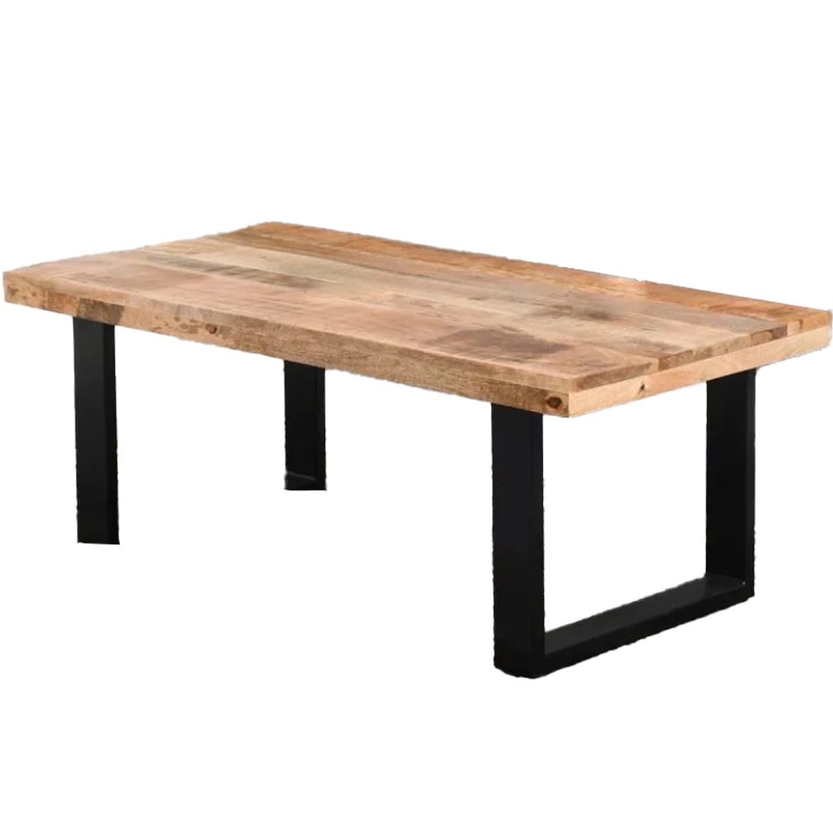 IRON WOODEN DINING TABLE