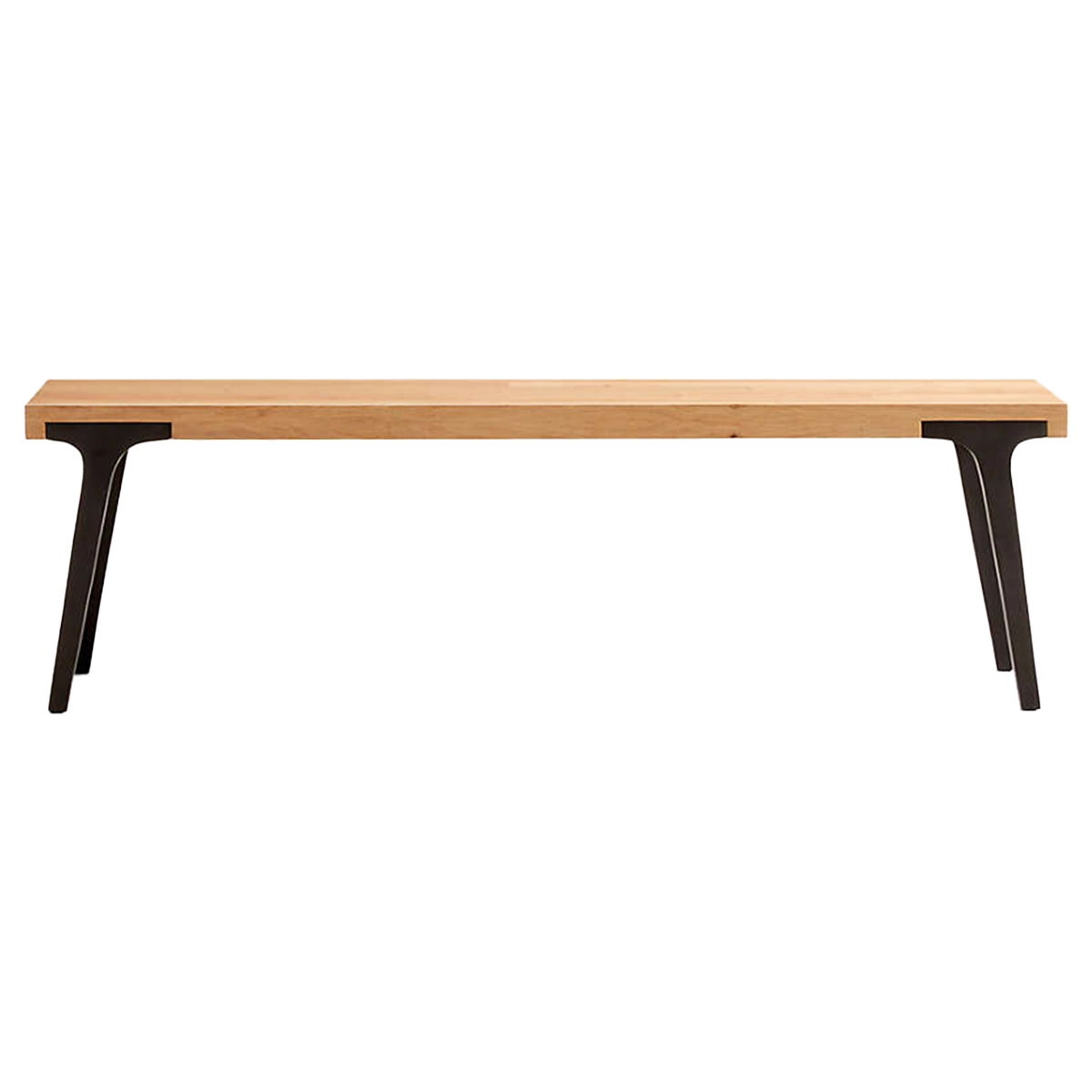 Wooden And Iron Bench