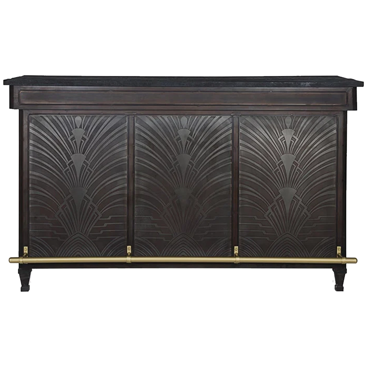 Vintage Industrial Bar Cabinet