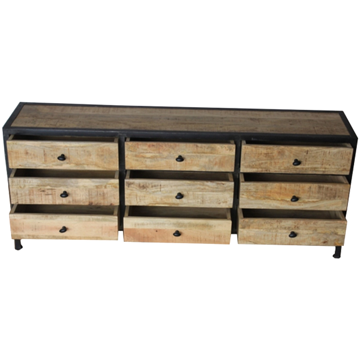 Iron Wooden Eco-Friendly Sideboard