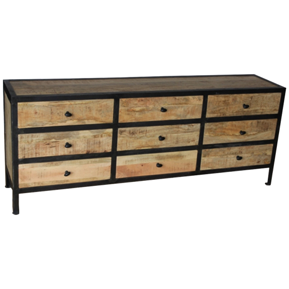 Iron Wooden Eco-Friendly Sideboard